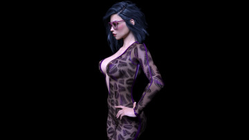 Картинка 3д+графика люди+ people фон взгляд девушка