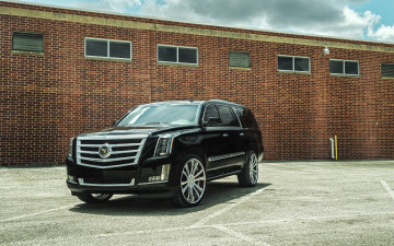 Картинка cadillac+escalade автомобили cadillac кадиллак escalade джип черный эскалэйд