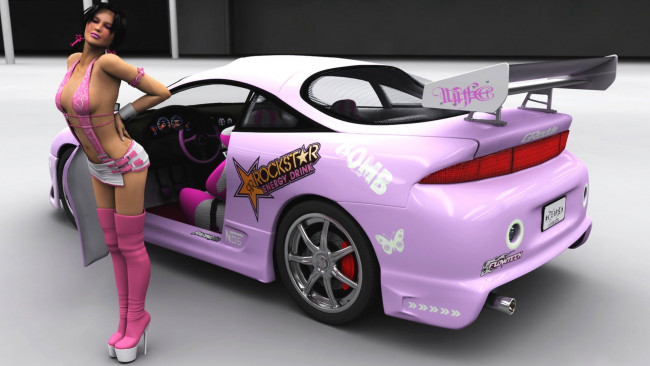 Обои картинки фото автомобили, -авто с девушками, авто, девушки