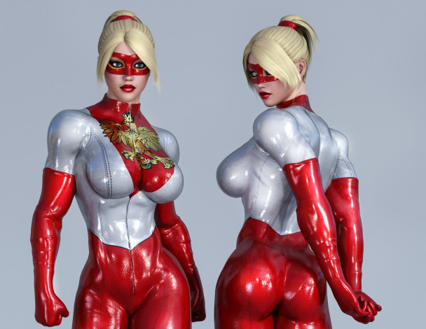 Обои картинки фото 3д графика, люди , people, взгляд, девушка, фон