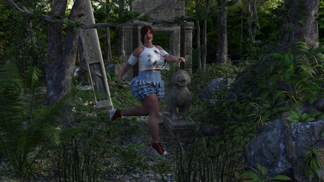 Обои картинки фото 3д графика, люди , people, грудь, фон, взгляд, девушка