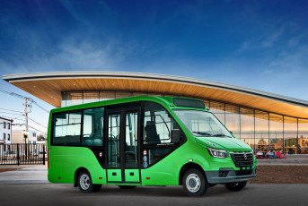 Картинка газель+city автомобили газ газель city автомобиль зелёный