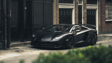 Картинка автомобили lamborghini aventador sv