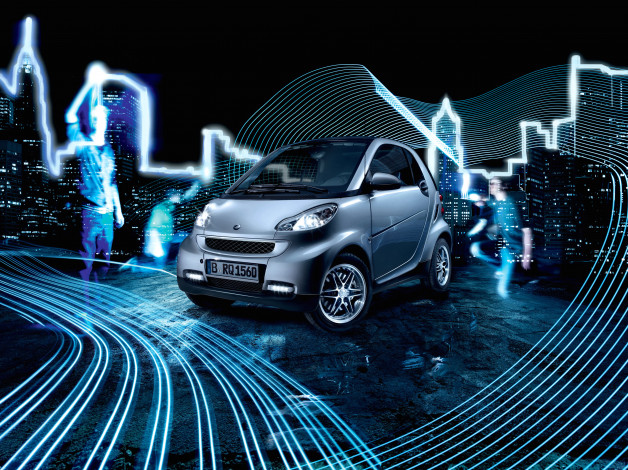 Обои картинки фото автомобили, smart
