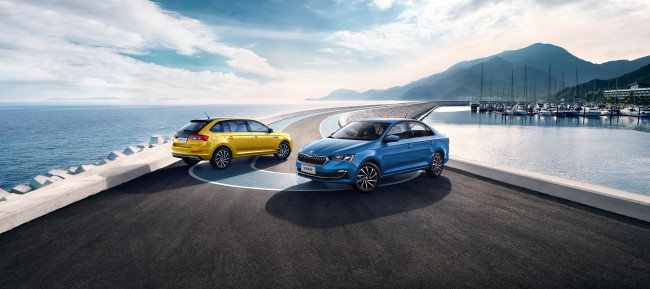 Обои картинки фото автомобили, skoda