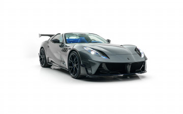 Картинка mansory+stallone+ferrari+812+gts+2021 автомобили ferrari 2021 mansory stallone gts 4k supercar 812 black sports coupe тюнинг феррари итальянские спорткар