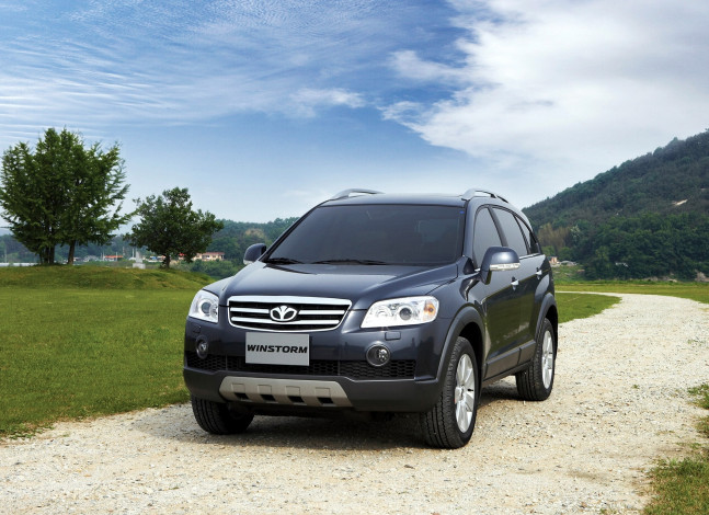 Обои картинки фото daewoo winstorm, автомобили, daewoo, winstorm, автомобиль