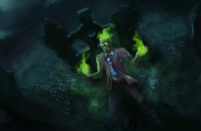 Обои картинки фото league of legends, видео игры, существо, фон, магия, череп