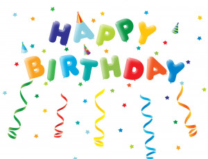 обоя праздничные, день рождения, поздравление, конфетти