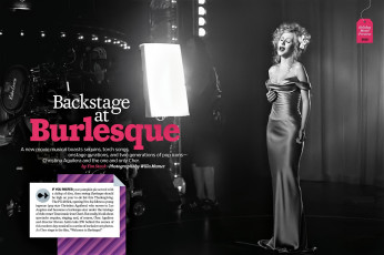 Картинка музыка christina+aguilera певица платье съемки