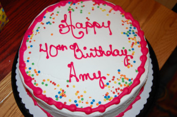 обоя праздничные, день рождения, торт