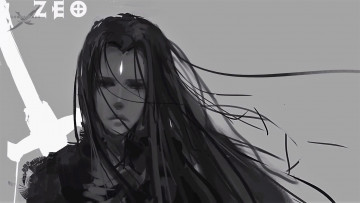 Картинка фэнтези _ghost+blade+ +призрачный+клинок зео лицо