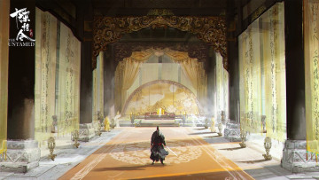 Картинка рисованное кино +мультфильмы дворец зал люди