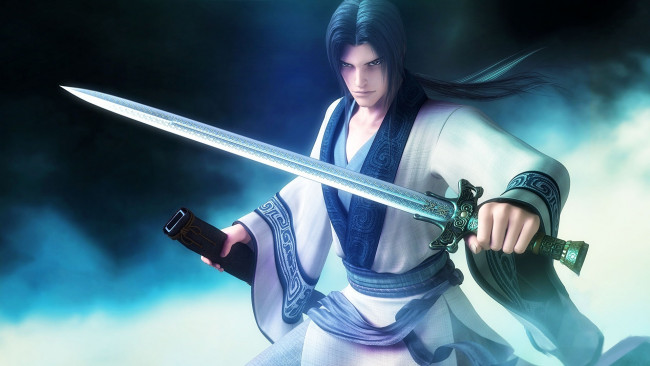 Обои картинки фото 3д графика, аниме , anime, парень, меч, азия