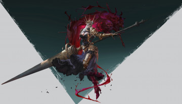 Картинка фэнтези красавицы+и+чудовища магия оружие девушка