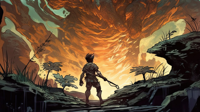 Обои картинки фото фэнтези, люди, воин