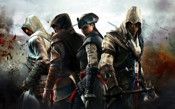 Картинка видео+игры assassin’s+creed+iii ассасины оружие