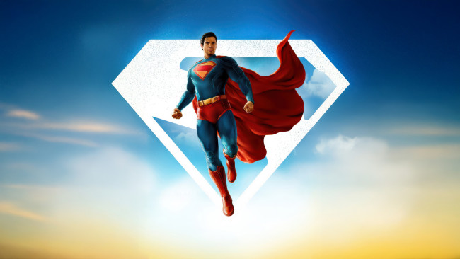 Обои картинки фото рисованное, кино,  мультфильмы, superman
