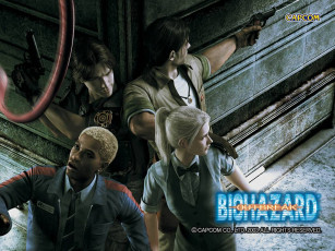 Картинка resident evil outbreak видео игры