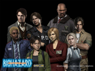 Картинка resident evil outbreak видео игры