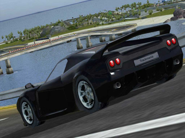 Обои картинки фото trackmania, sunrise, видео, игры