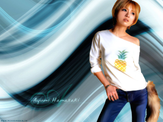 Обои картинки фото Ayumi Hamasaki, девушки