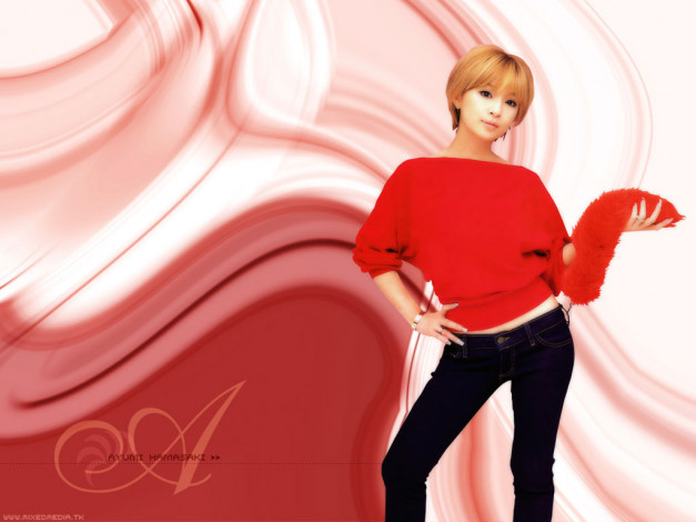 Обои картинки фото Ayumi Hamasaki, девушки