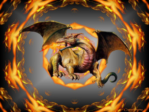 Картинка фэнтези драконы