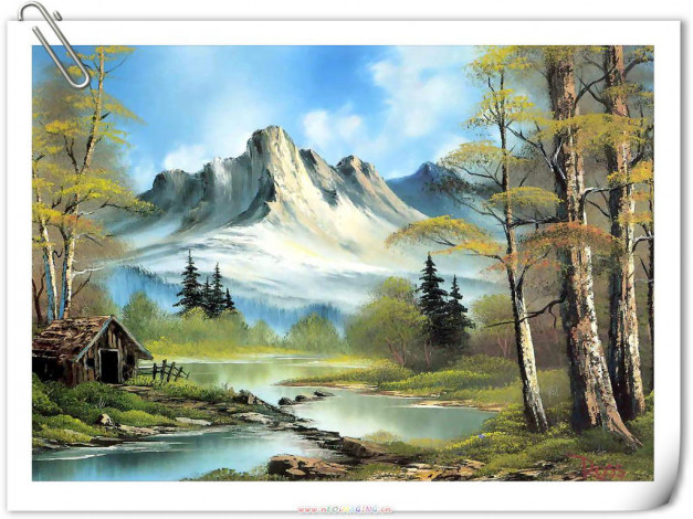 Обои картинки фото рисованные, природа