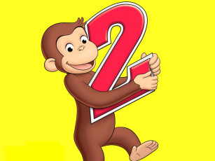 Картинка curious george follow that monkey мультфильмы