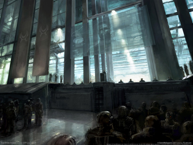 Обои картинки фото видео, игры, eve, online, exodus