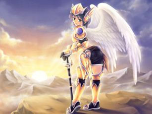 Картинка аниме angels demons