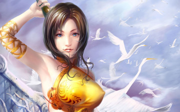 Картинка фэнтези девушки