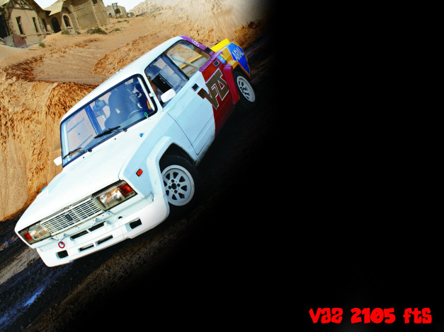 Обои картинки фото 2105v, fts, автомобили, ваз