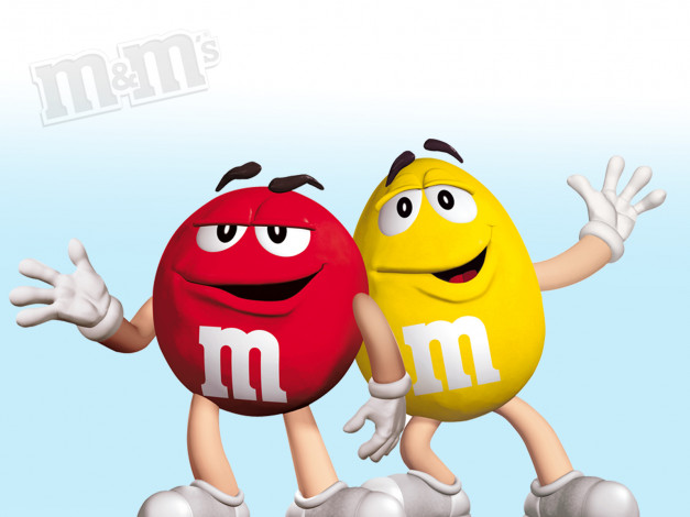 Обои картинки фото бренды, m&m