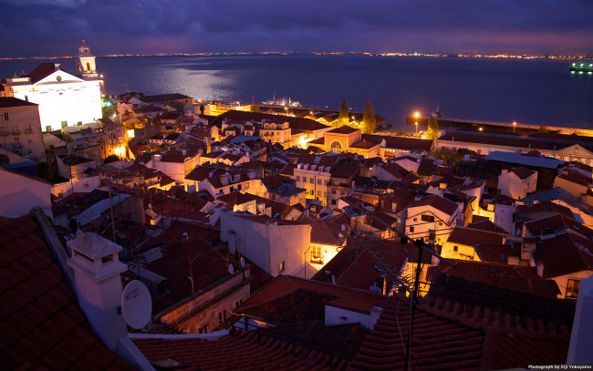 Обои картинки фото alfama, lisbon, города, лиссабон, португалия