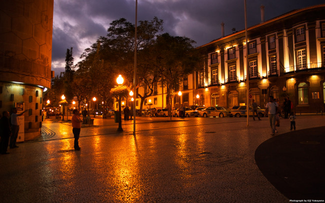 Обои картинки фото города, огни, ночного