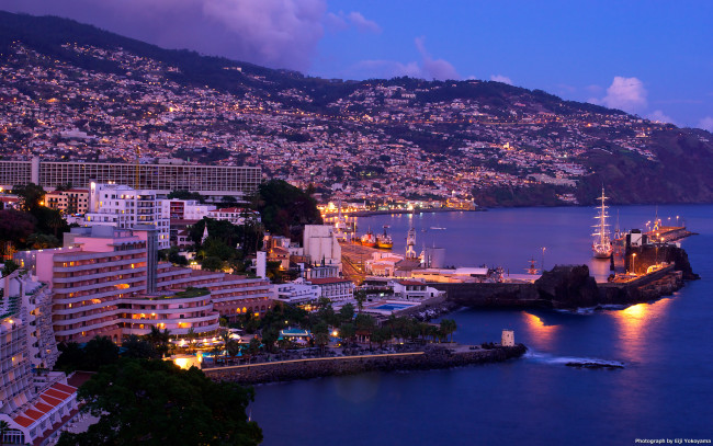 Обои картинки фото города, огни, ночного