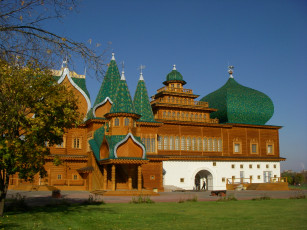 Картинка дворец алексея михайловича города дворцы замки крепости коломенское