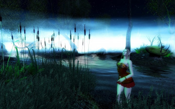 Картинка 3д графика elves эльфы