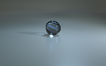 Картинка 3д графика шары шар свет