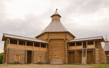 Картинка моховая башня сумского острога города исторические архитектурные памятники коломенсоке