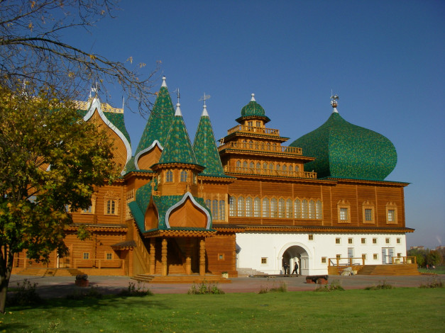 Обои картинки фото дворец, алексея, михайловича, города, дворцы, замки, крепости, коломенское