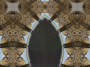 Картинка 3д графика fractal фракталы узор цвета