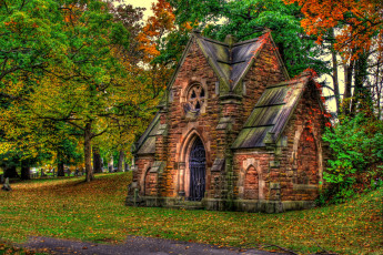 Картинка города нью йорк сша часовня кладбище