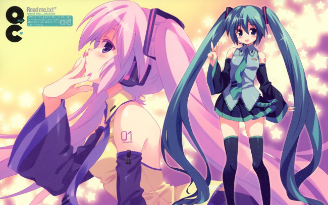 Обои картинки фото аниме, vocaloid