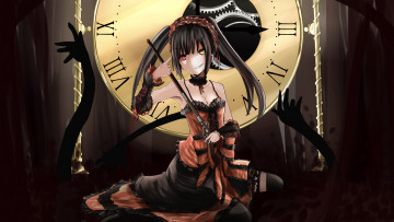 Картинка аниме date live a tokisaki kurumi