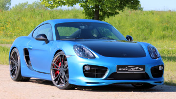 Картинка porsche cayman автомобили элитные спортивные германия