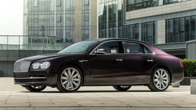 Обои картинки фото bentley, flying, spur, автомобили, motors, великобритания, элитные, премиум-класс