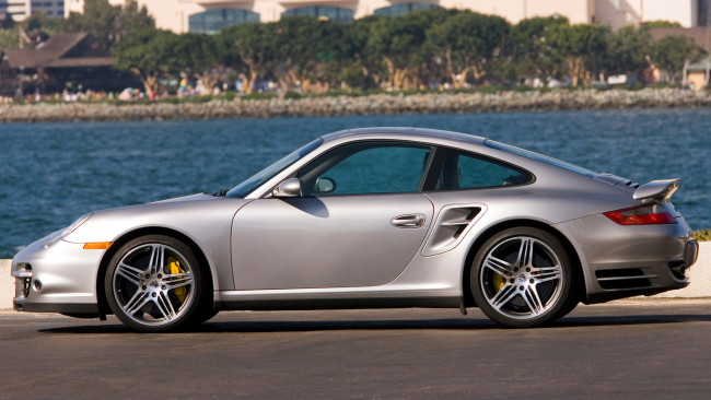 Обои картинки фото porsche, 911, turbo, автомобили, элитные, спортивные, германия